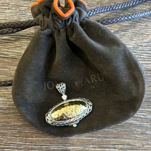 John hardy 18k sterling pendant